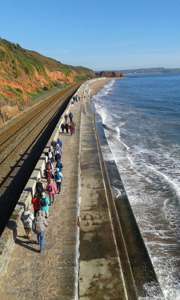 photo of Dawlish walkers